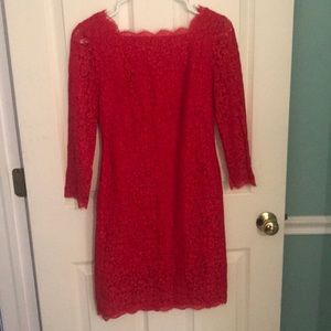 Red Lace Dress